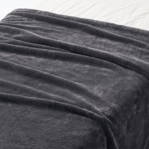 Beige Muji Recycled Polyester Warm Fiber Thick Women Blanket | TB3G3X96H