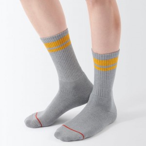 Beige Muji Warm Pile Cotton Patterned Men Socks | LT3V5G85J