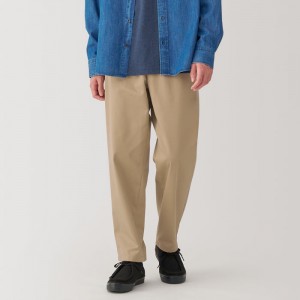 Brown Muji Chino Easy Women Pants | QI9P3N44Q