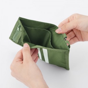 Green Muji Travel Men Wallets | KE9U4S15Z