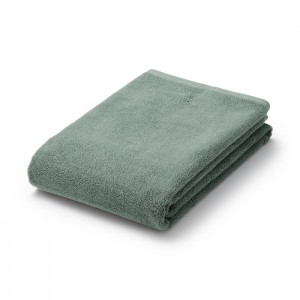 Green Muji Twin Pile Bath with Loop Men Towels | DW2R0G83X