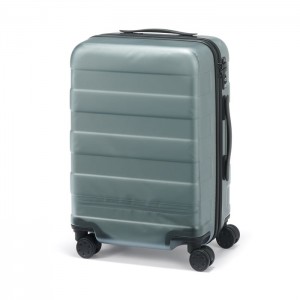 Grey Muji Adjustable Handle Hard Shell 36L Men Luggage Bags | GU1U8C35A