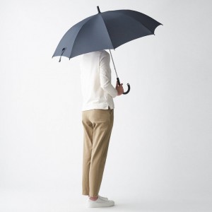 Grey Muji Markable Men Umbrellas | TK5G9F21G