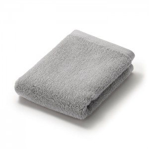 Grey Muji Twin Pile Hand with Loop Men Towels | FE8R3M11M