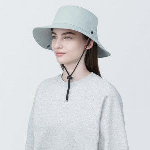 Grey Muji Water Repellent Sealing Taped Safari Women Hats | XG1A9F92H