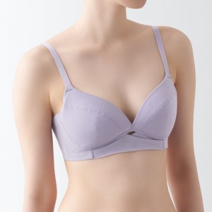 Lavender Muji Adjustable Women Bras | TJ6Z8M38E