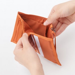 Orange Muji Polyester Travel Men Wallets | LH6S7F39H