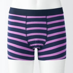 Purple Muji Cotton Jersey Boxer Men Briefs | OD8Z9B31A