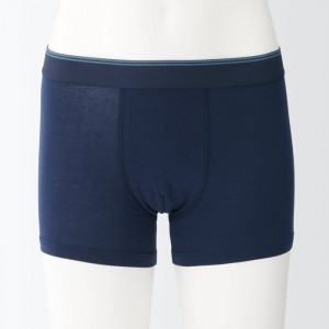 Red Muji Smooth Low Rise Boxer Men Briefs | SP1C8O10L