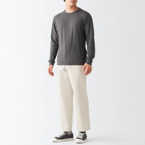White Muji Chino Regular Men Pants | XL9K6M43Y