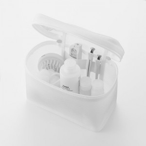 White Muji EVA Men Toiletry Bags | VI1Q4C47S