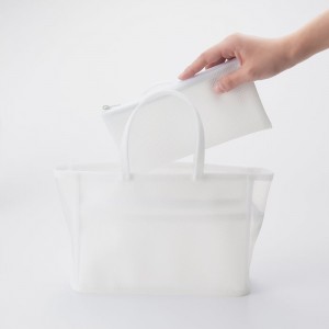 White Muji EVA Spa Women Toiletry Bags | FQ6S9G07X