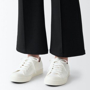 White Muji Less Tiring Men Sneakers | UL6F1G74M