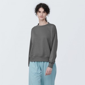 White Muji UV Protection Quick Dry Women Sweatshirts | MW5X2I48G